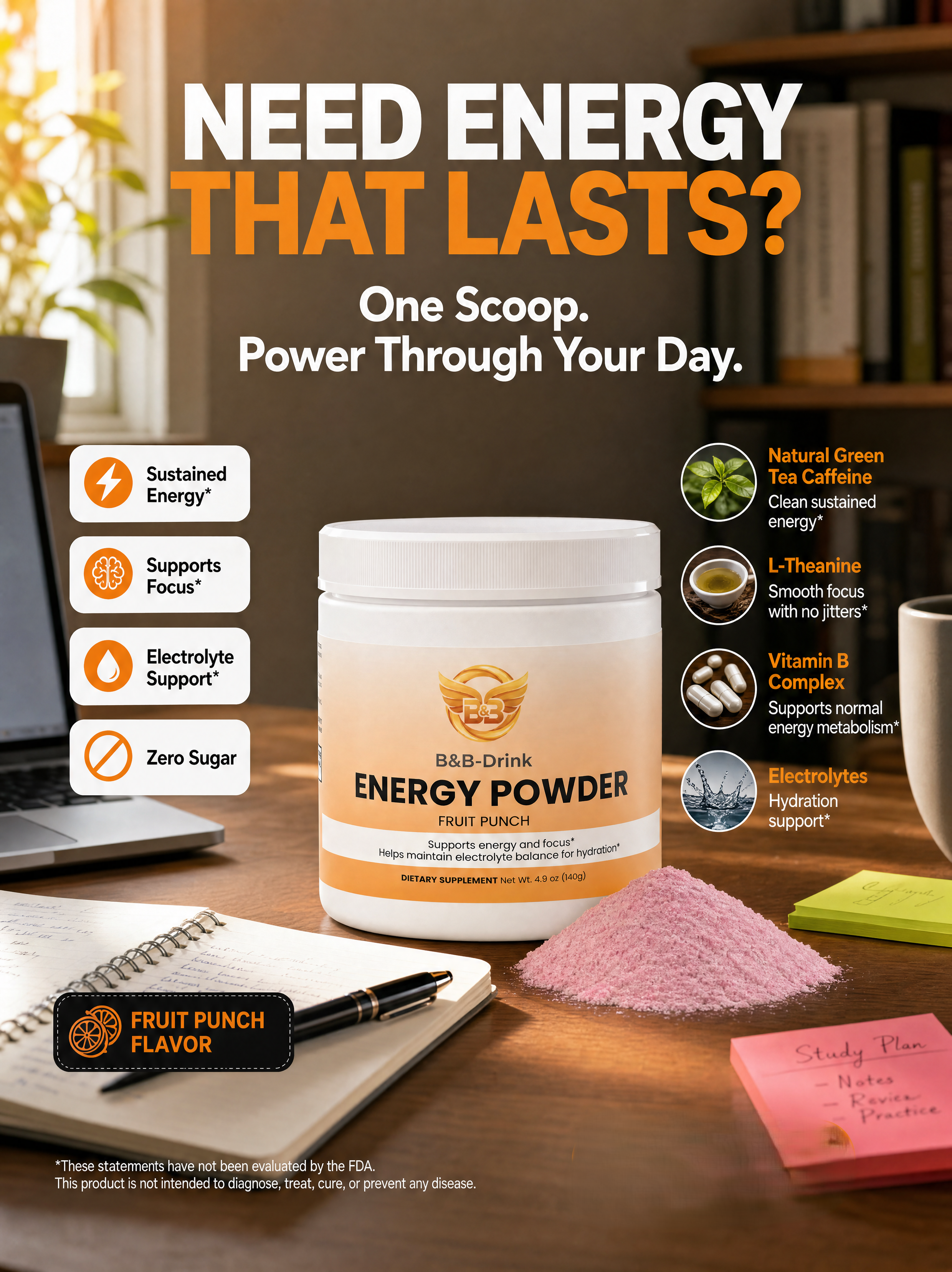 clean energy. sharp focus.  balanced you.
