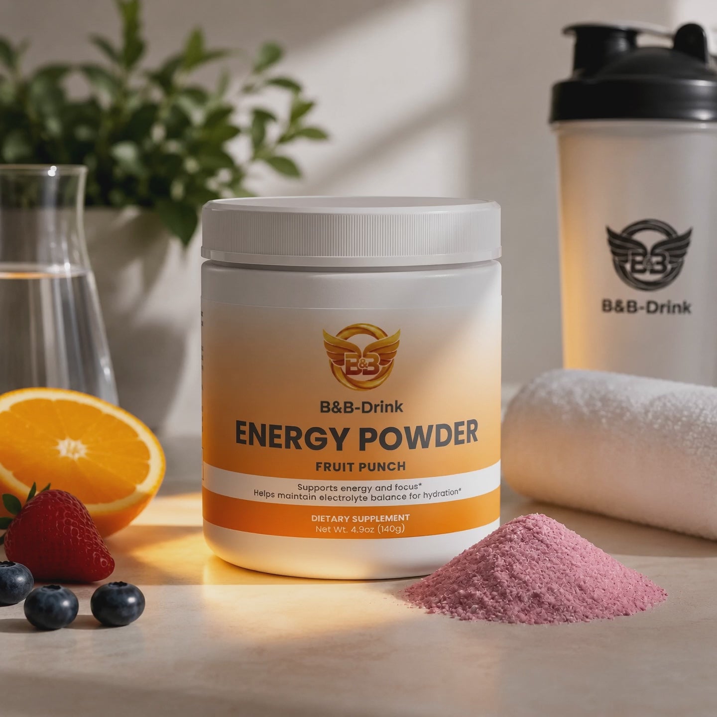 Clean energy. sharp focus.  balanced you.